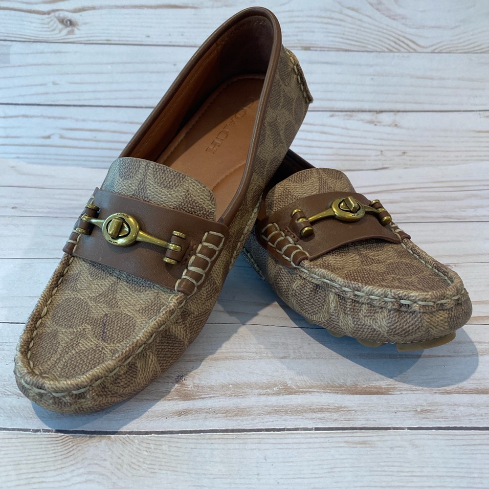 Coach Mona Driver Loafer 7.5 M